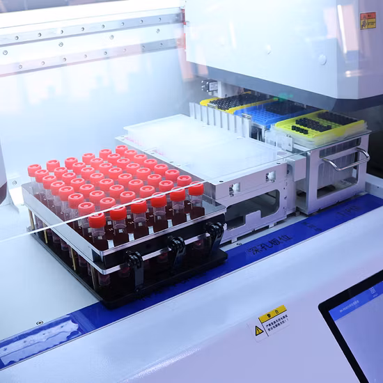 Biobase 自動液体ハンドリング システム サンプル処理システムを使用したステーション ピペッティング