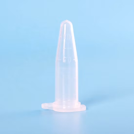 キャップなしの透明な極低温バイアル円錐ラボ医療用マイクロ遠心管